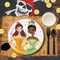 8 Ct., Disney Princess Party Belle & Tiana Paper Dessert Plates 7" Plates